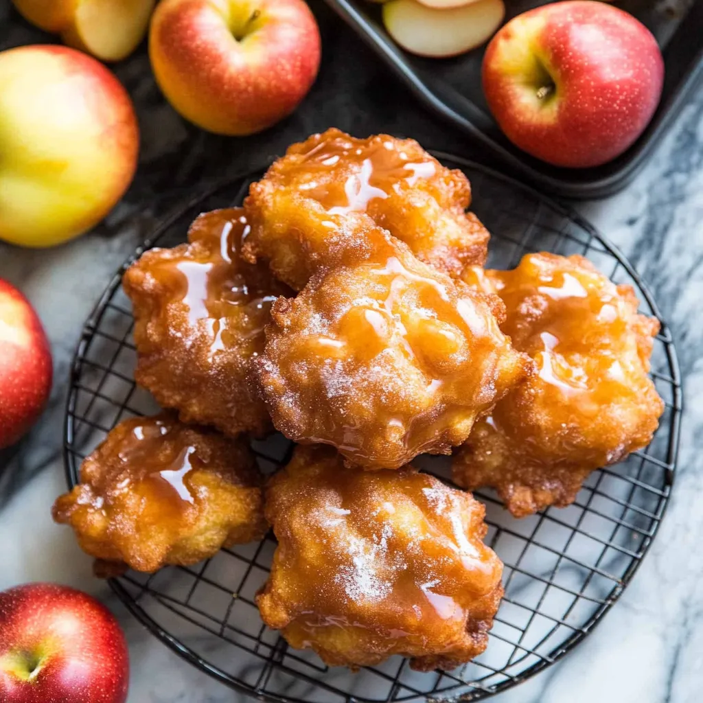 Golden Gluten-Free Apple Fritters