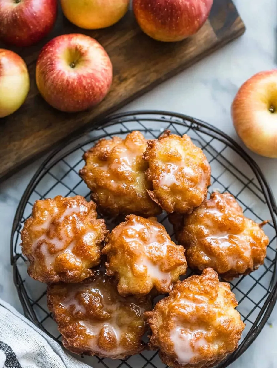 Easy Gluten Free Apple Fritters