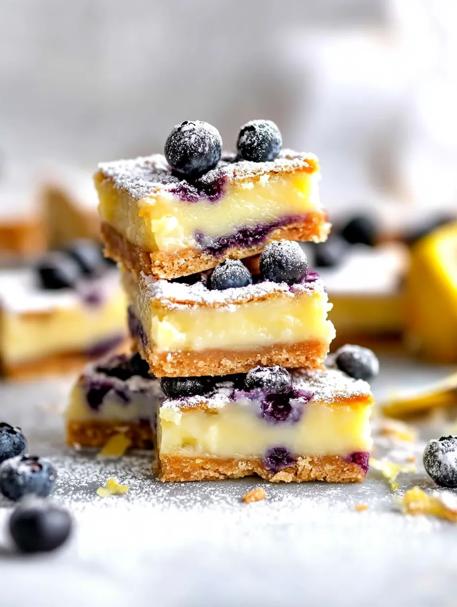 Lemon Blueberry Slices