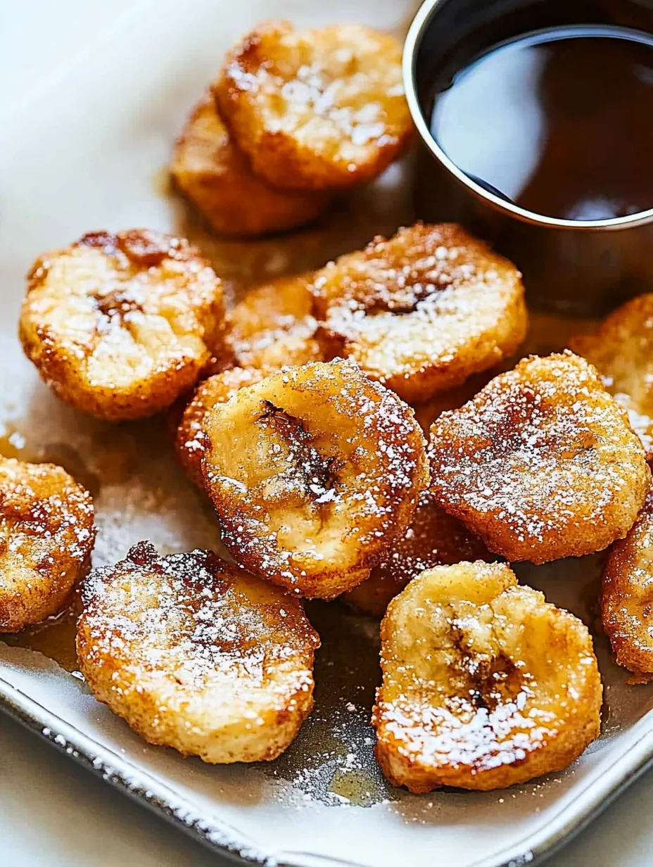 Fried Bananas Snack