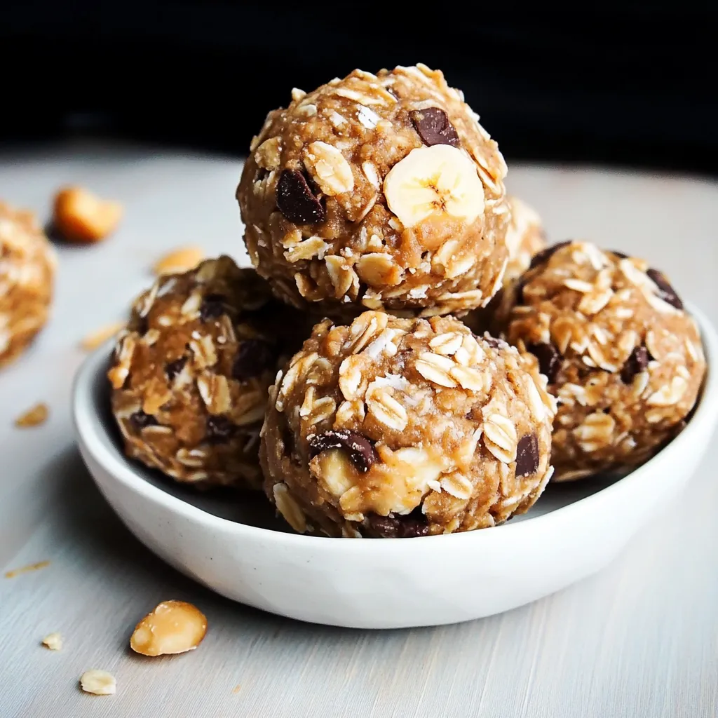 Chewy PB Banana Bites