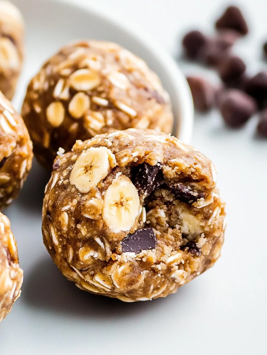 Peanut Butter Banana Energy Bites