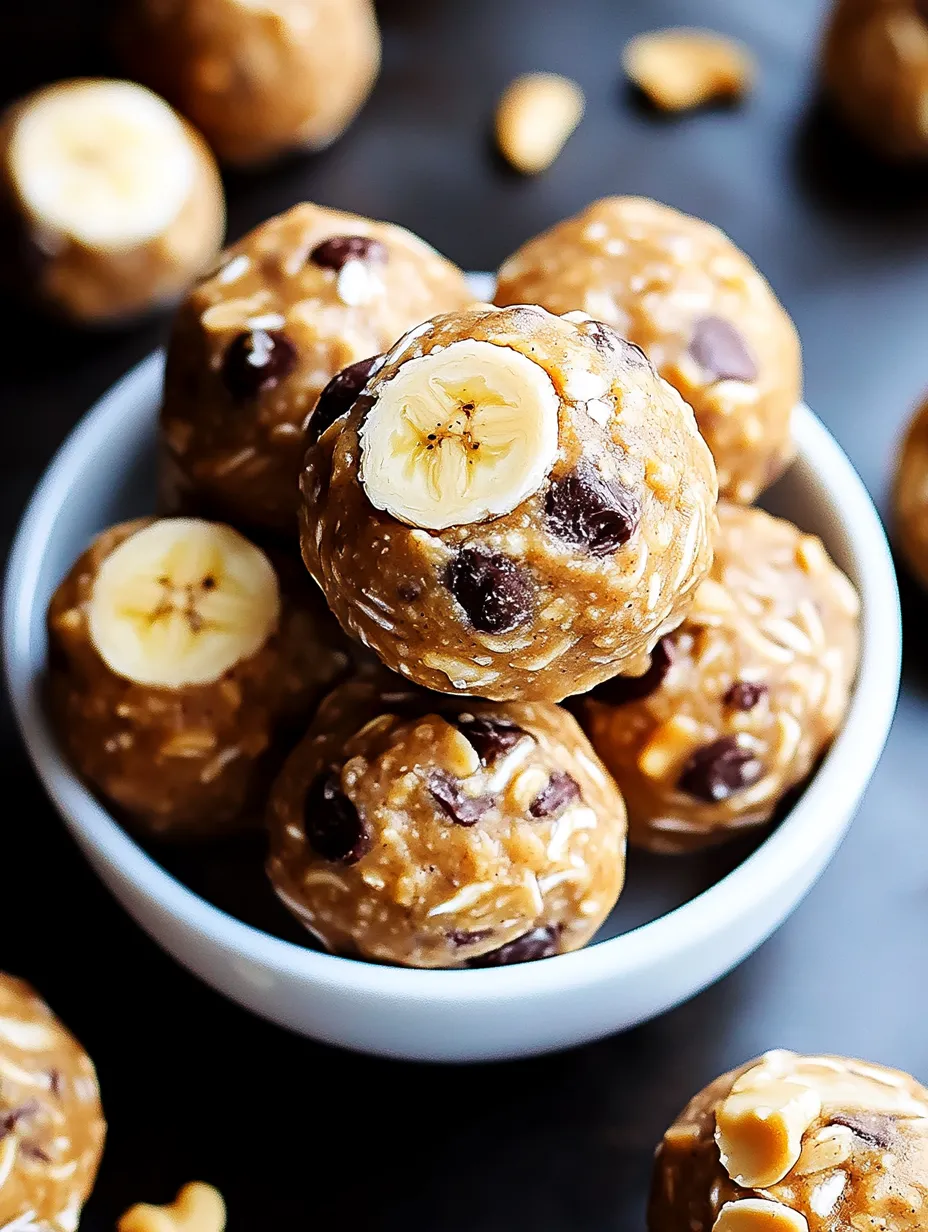 Easy Peanut Butter Banana Energy Bites Recipe
