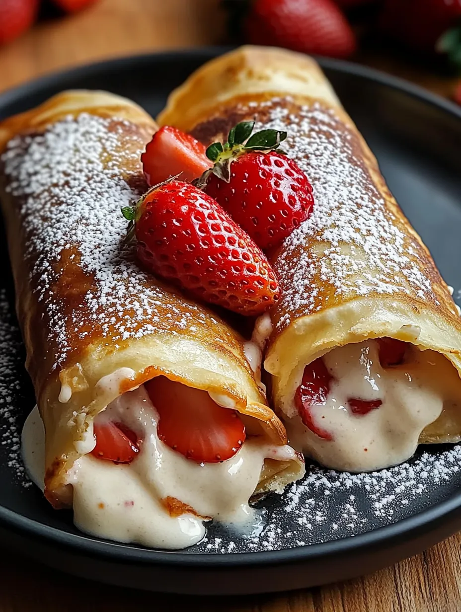 Strawberry Cheesecake Chimichangas How-To
