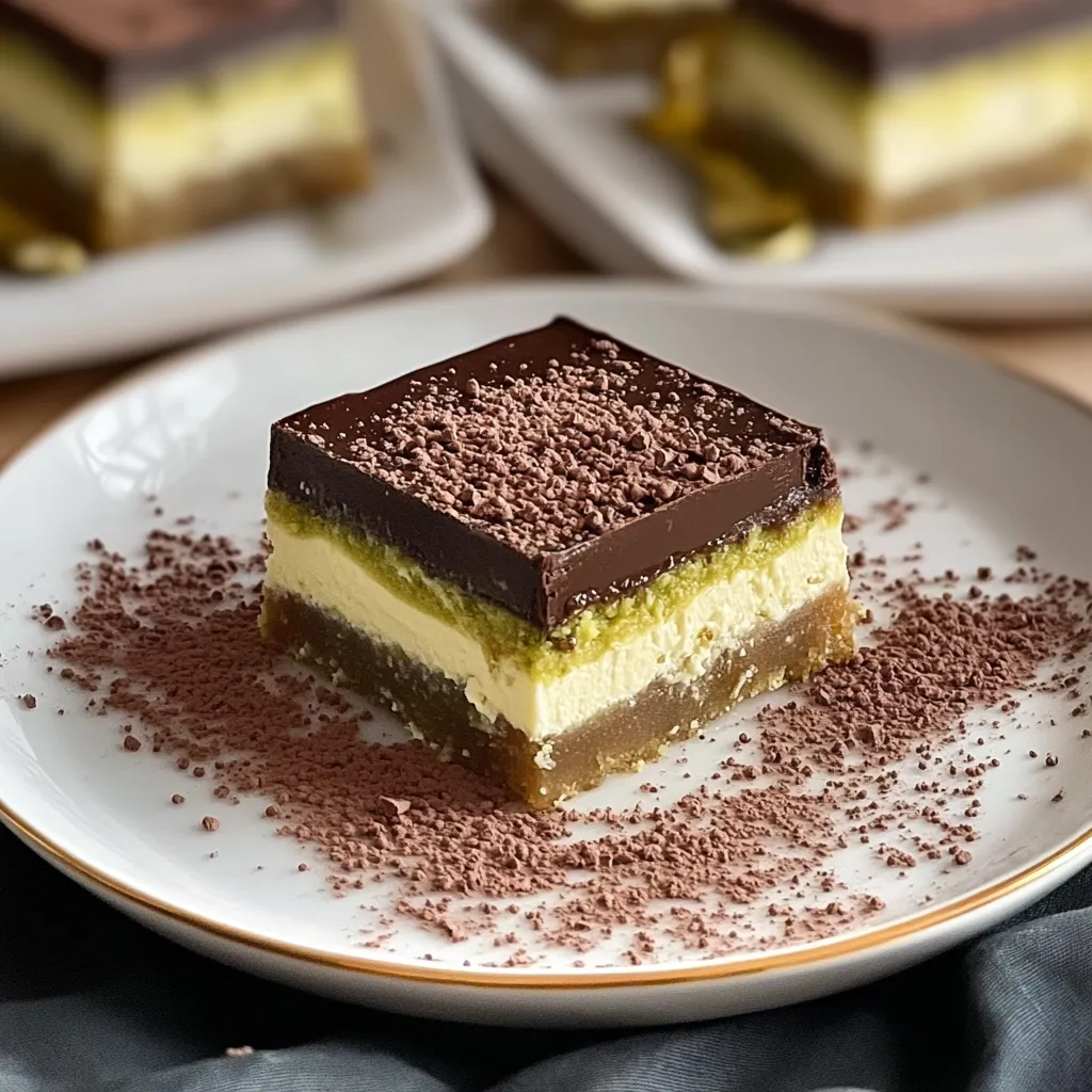 Chocolate Kunafa Cheesecake