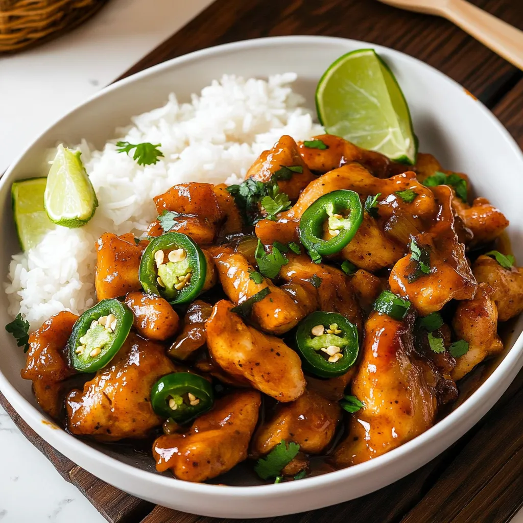 Zesty Jalapeño Chicken