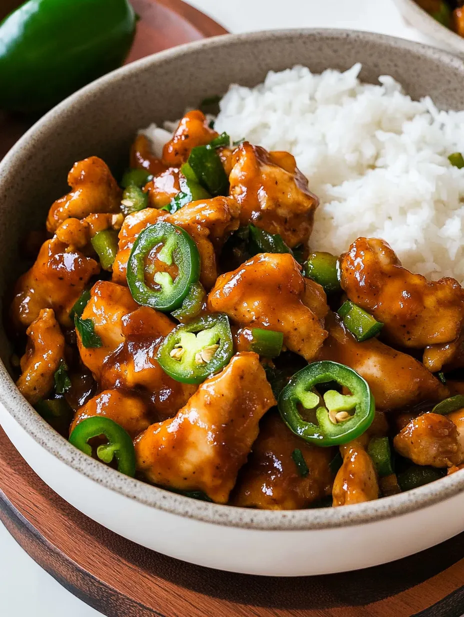 Simple Honey Jalapeño Chicken Meal