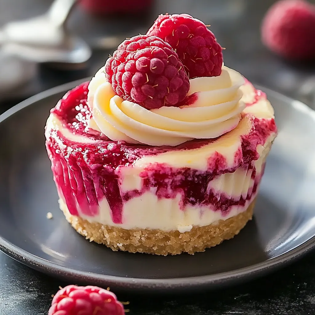 Delightful Lemon Raspberry Cheesecake Cups
