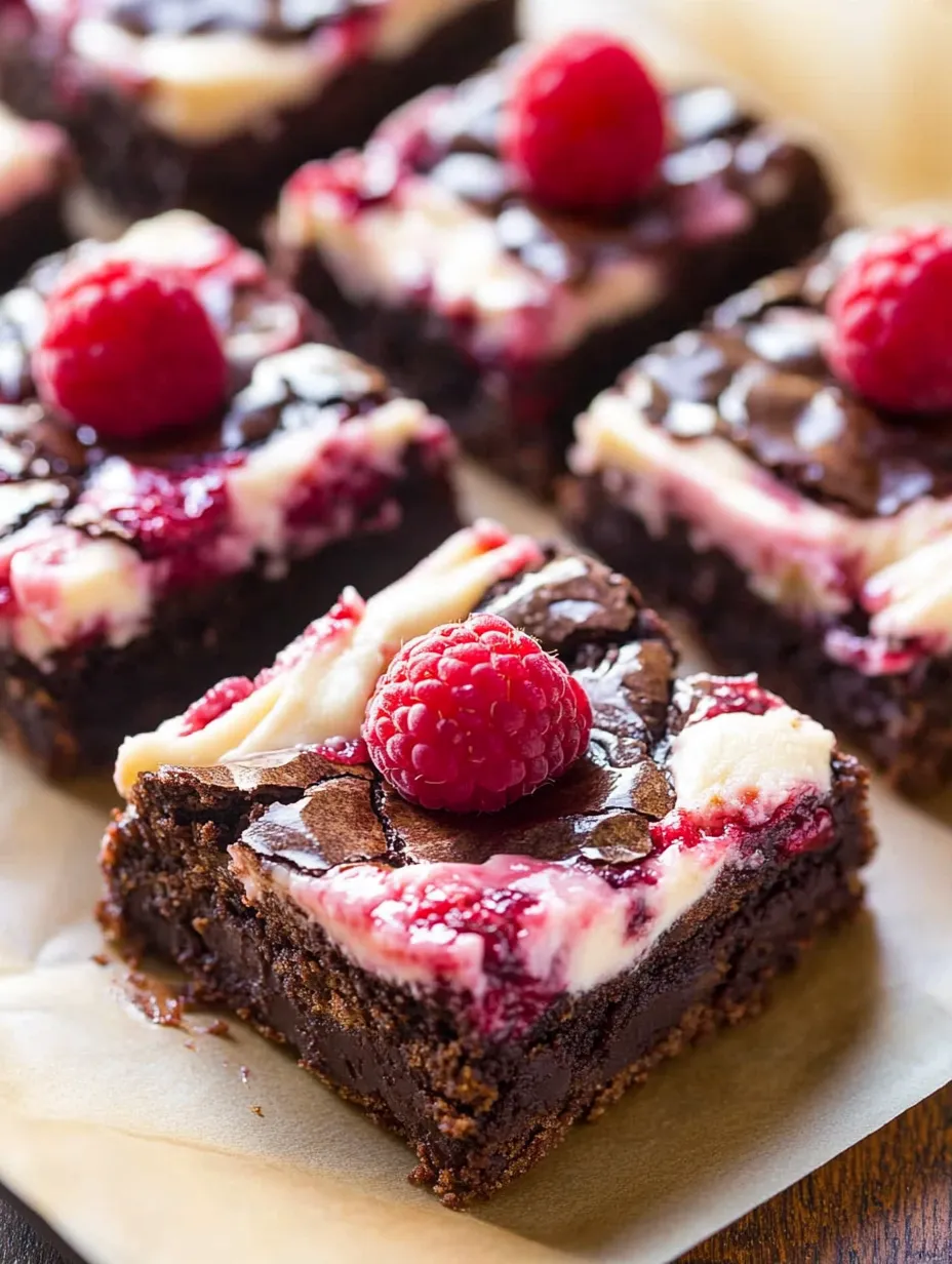 Raspberry Cheesecake Brownies Recipe