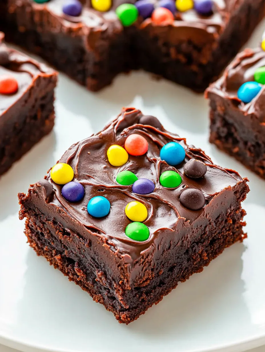 Super Fudgy Chocolate Frosted Brownies Recipe