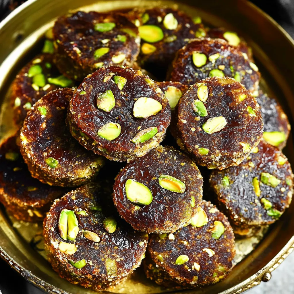 Delicious Date & Pistachio Rolls