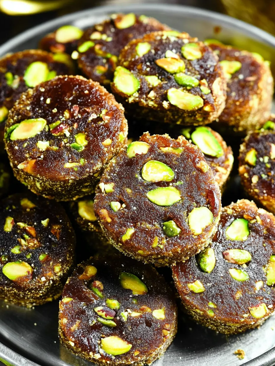 Date & Pistachio Rolls Recipe