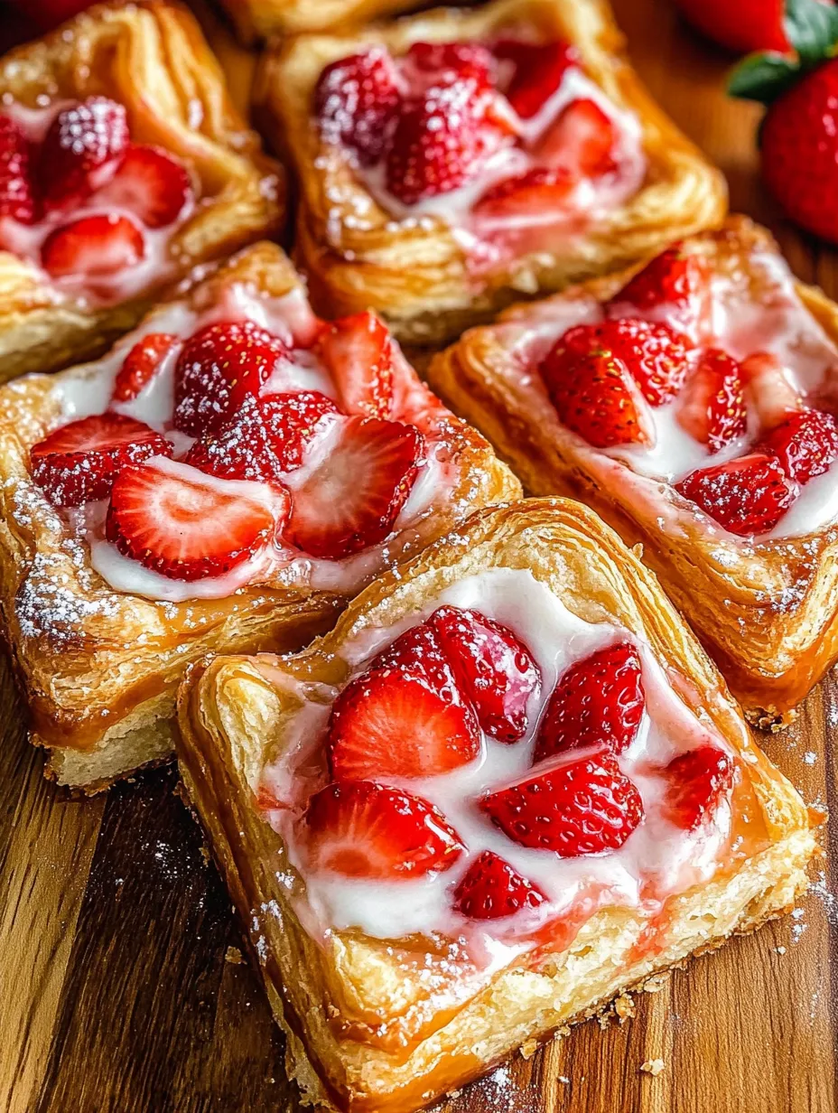 Easy Strawberry Danish Recipe