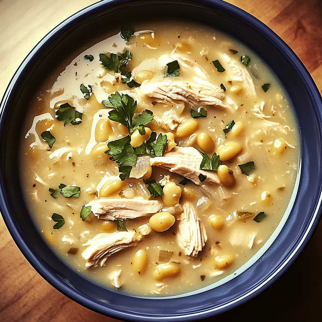 Creamy White Chicken Chili