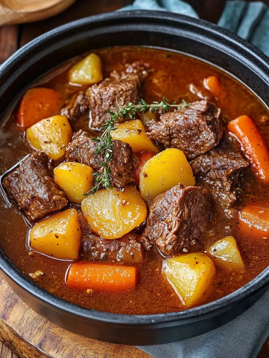 Easy Homemade Beef Stew