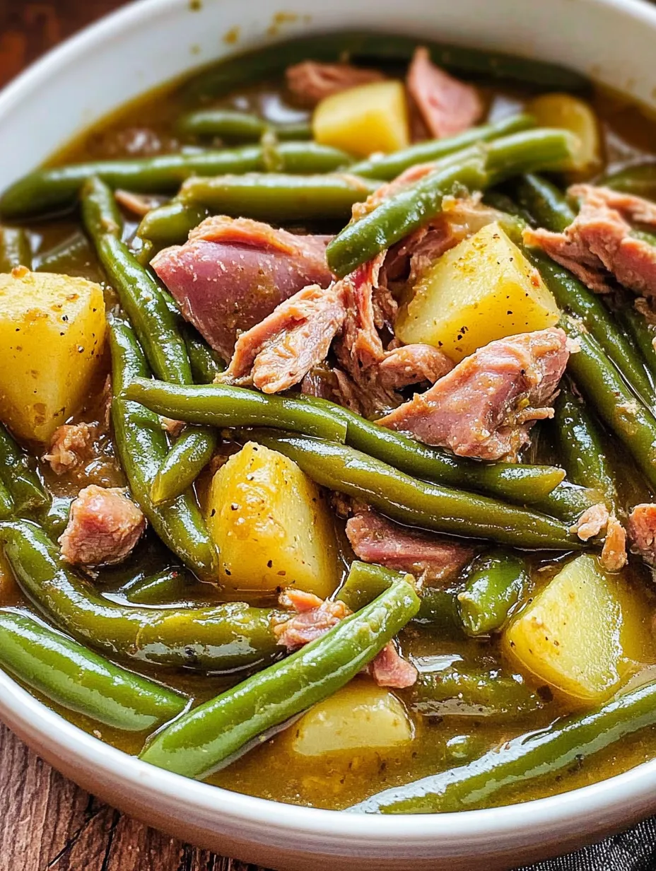 Southern Green Beans Dish