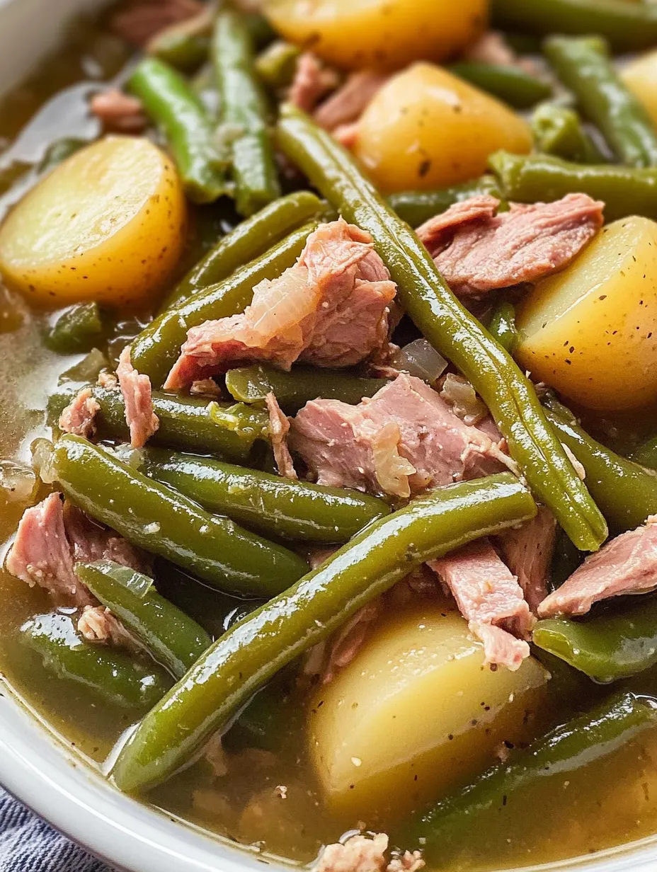 Easy Green Beans Southern Style