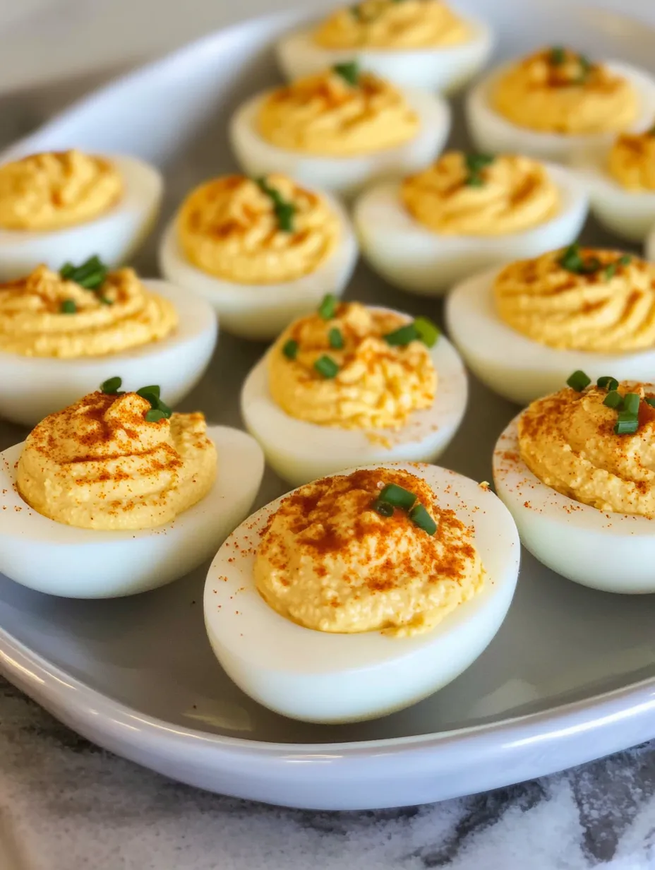 Deviled Eggs Party Platter