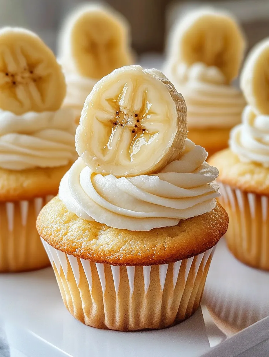 Banana Pudding Cupcakes