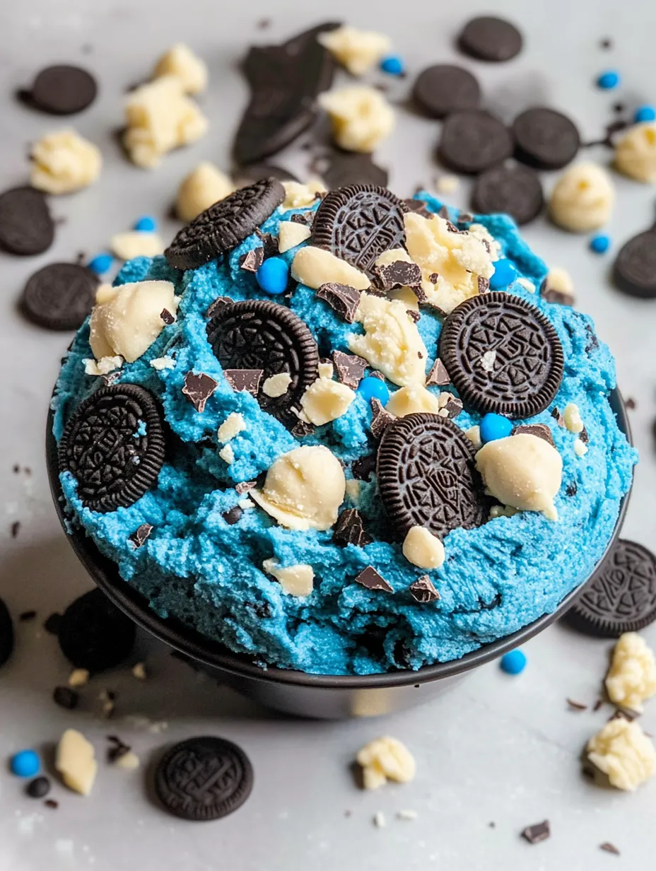 Edible Cookie Dough Monster Treats