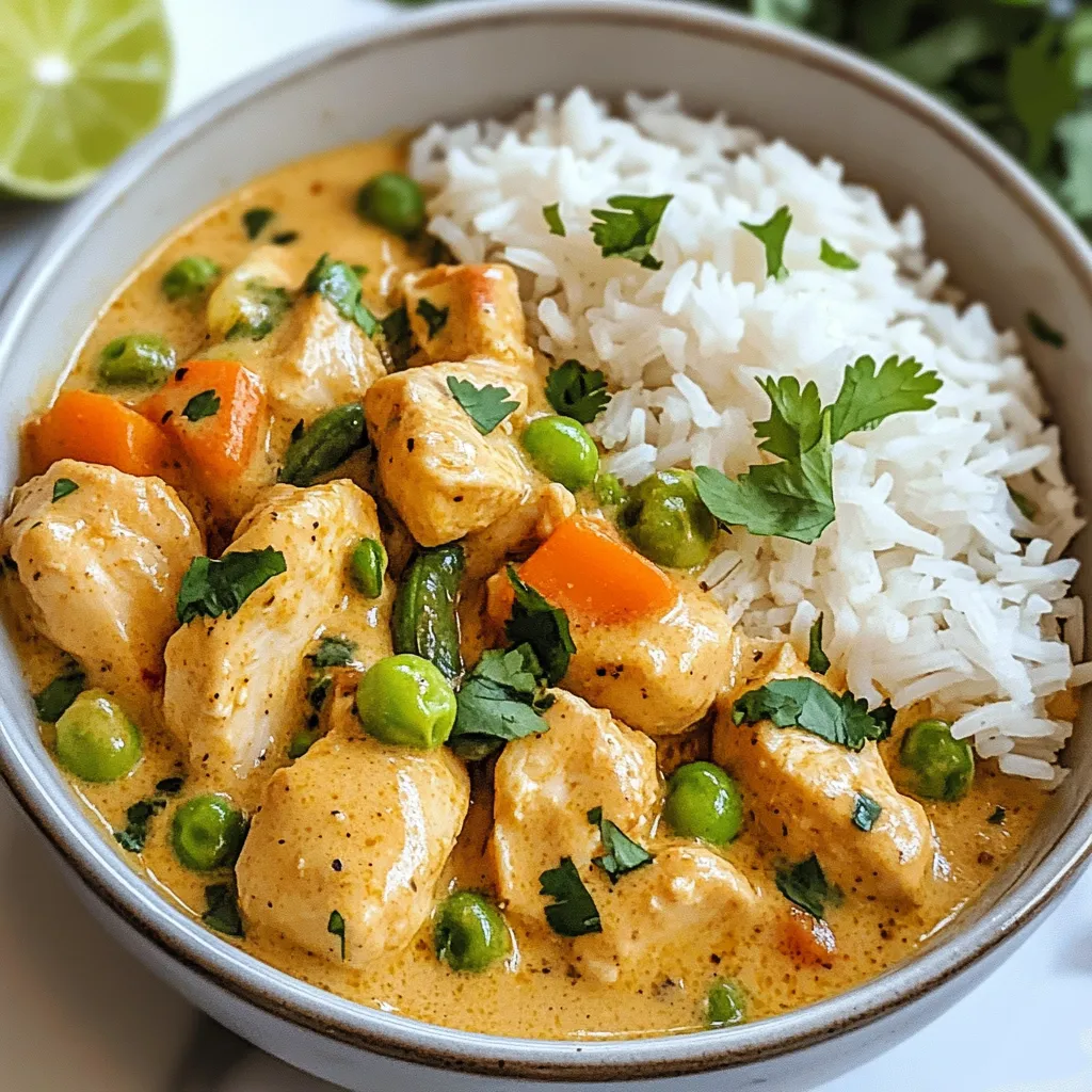 Creamy Coconut Chicken Rice