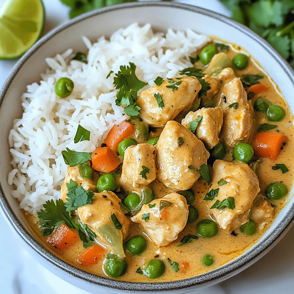 Coconut Chicken with Rice