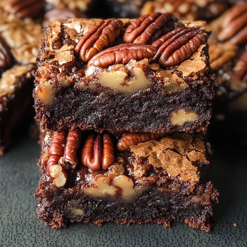 Fudgy Gooey Pecan Brownies