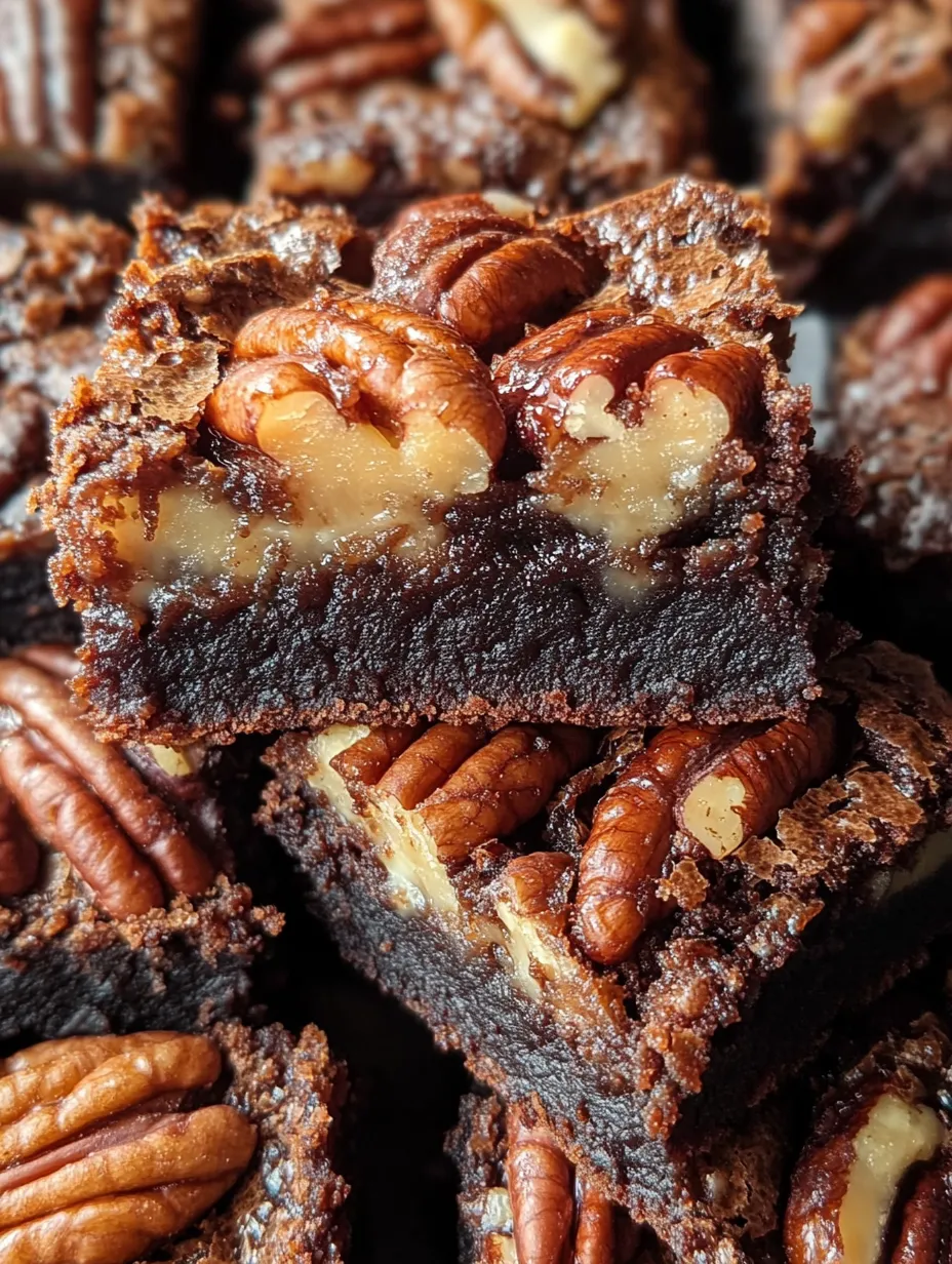 Pecan Pie Brownies Dessert