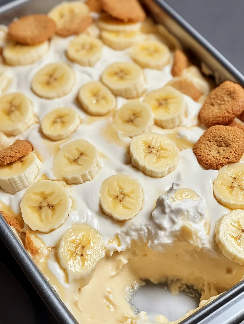 Classic Banana Pudding Dish