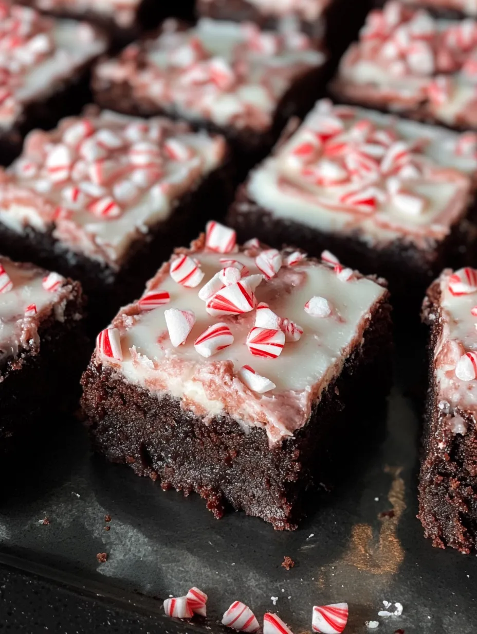 Peppermint Brownies Crowdpleaser