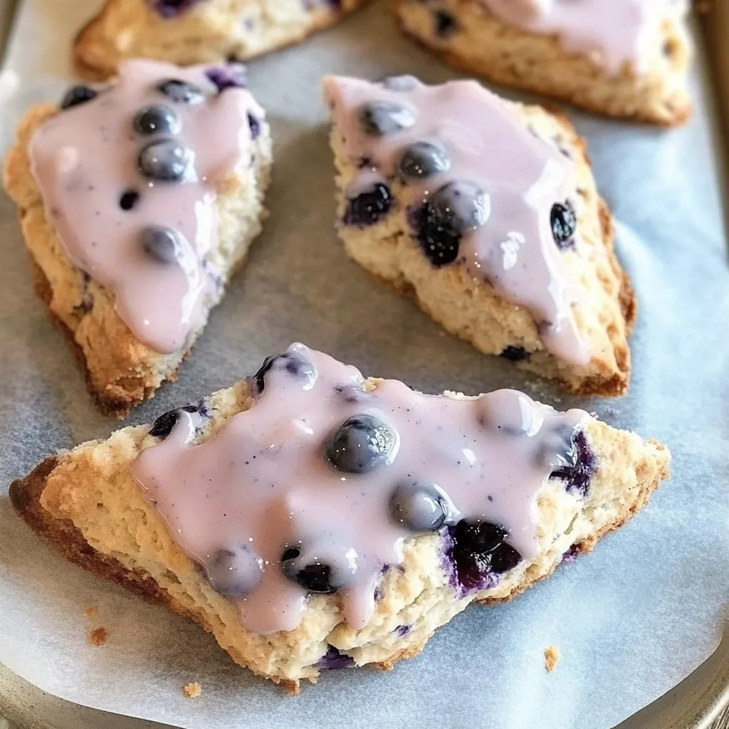 Delightful Blueberry Scones