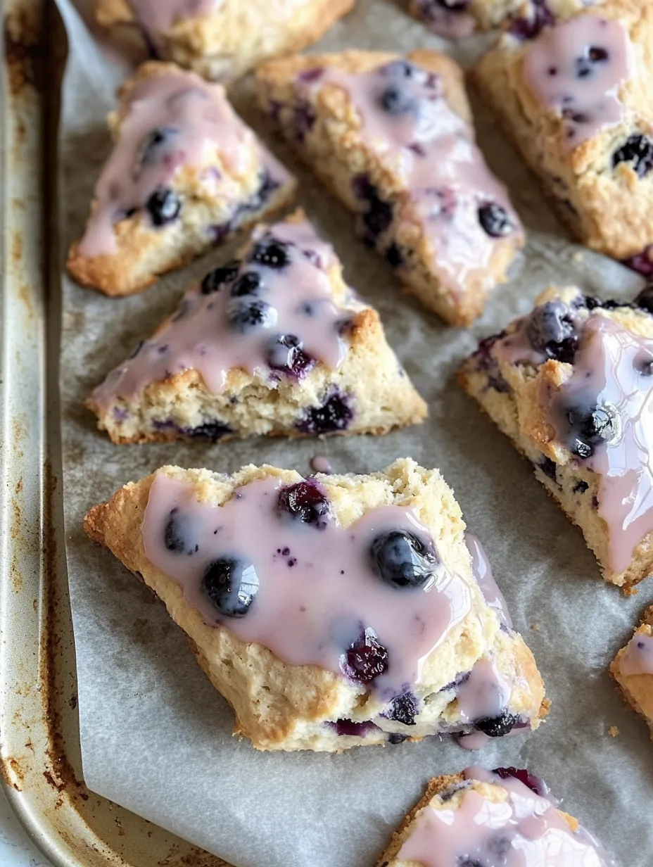 Blueberry Scones Homemade