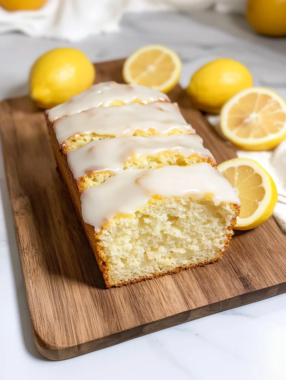 Slice of Lemon Loaf