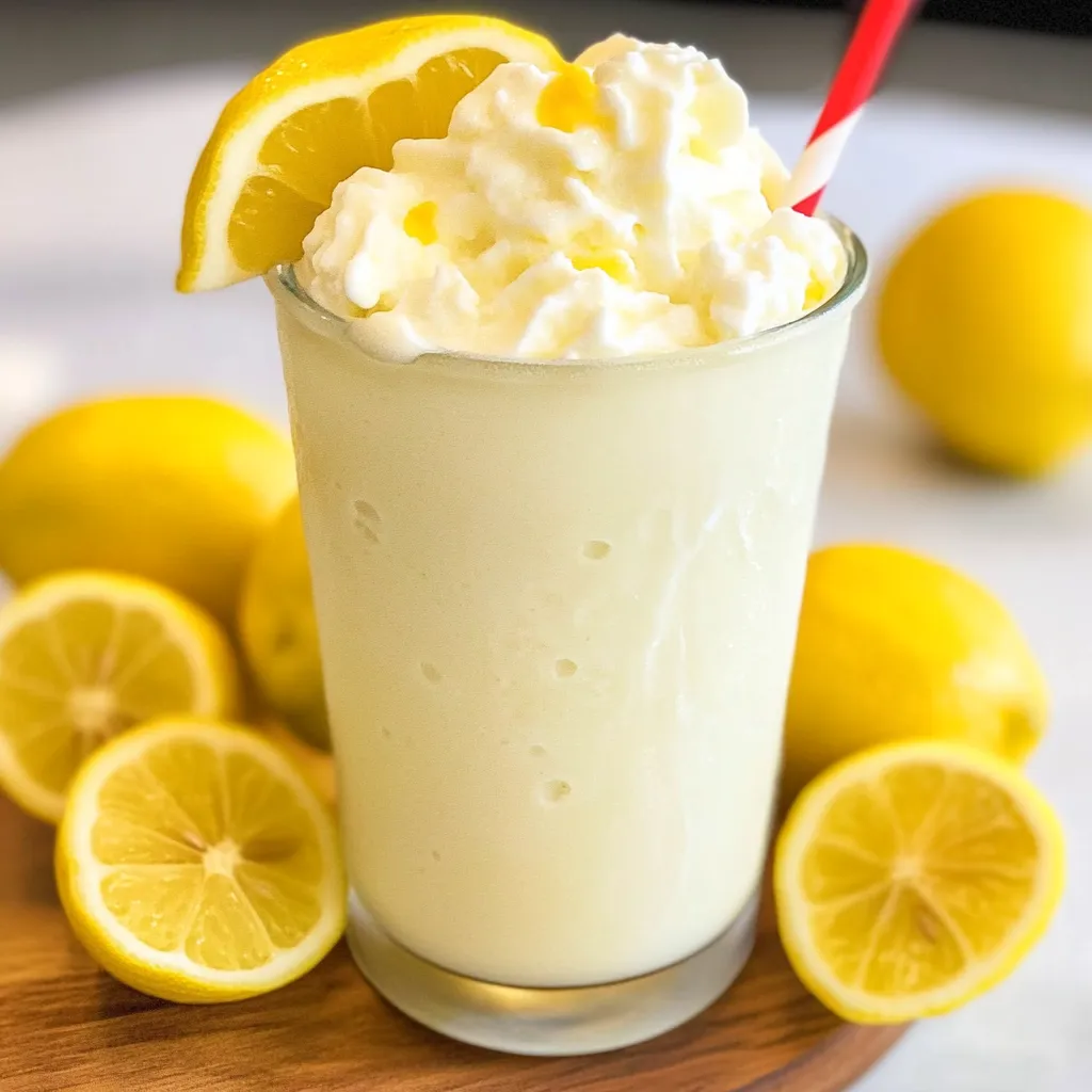 Frosted Lemonade Drink