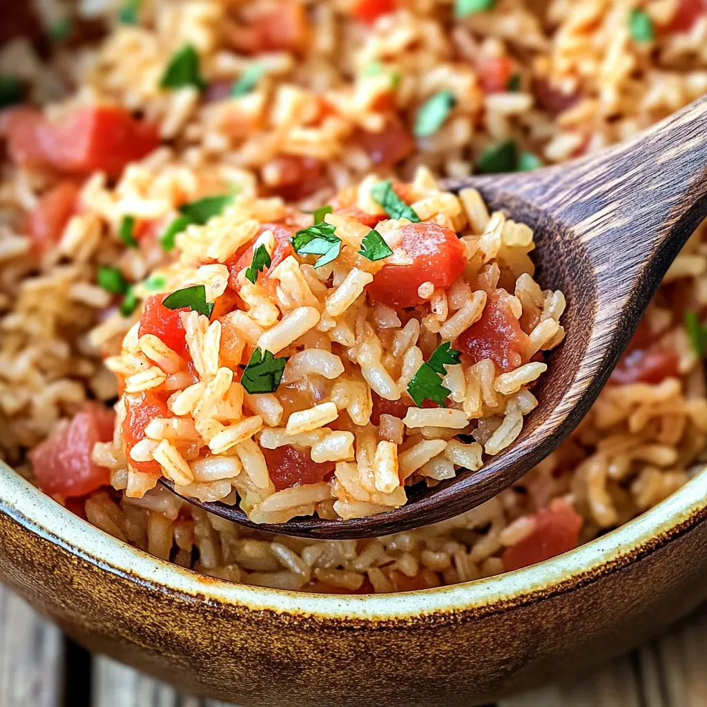 Delicious Rotel Mexican Rice
