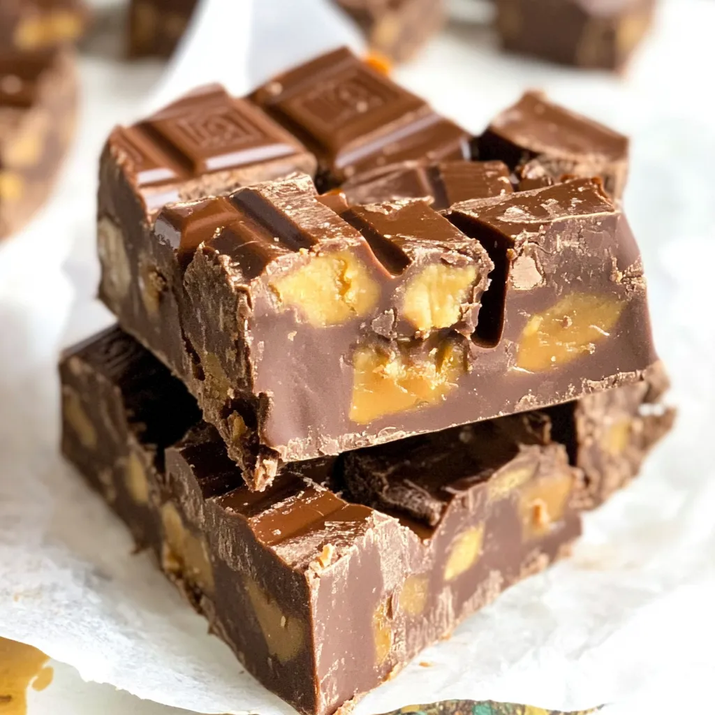 Candy Bar Fudge