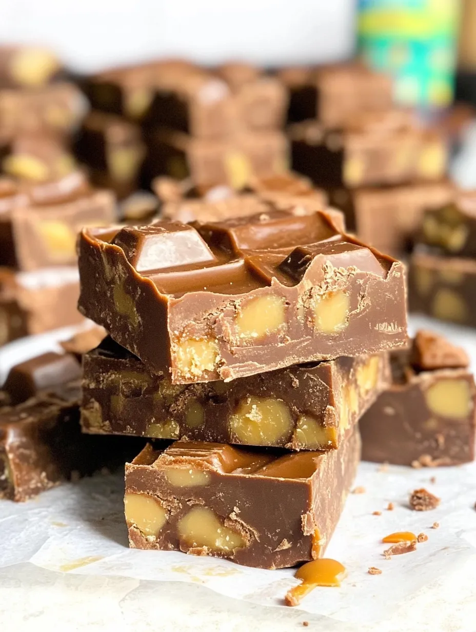 Chunky Easy Milky Way Fudge