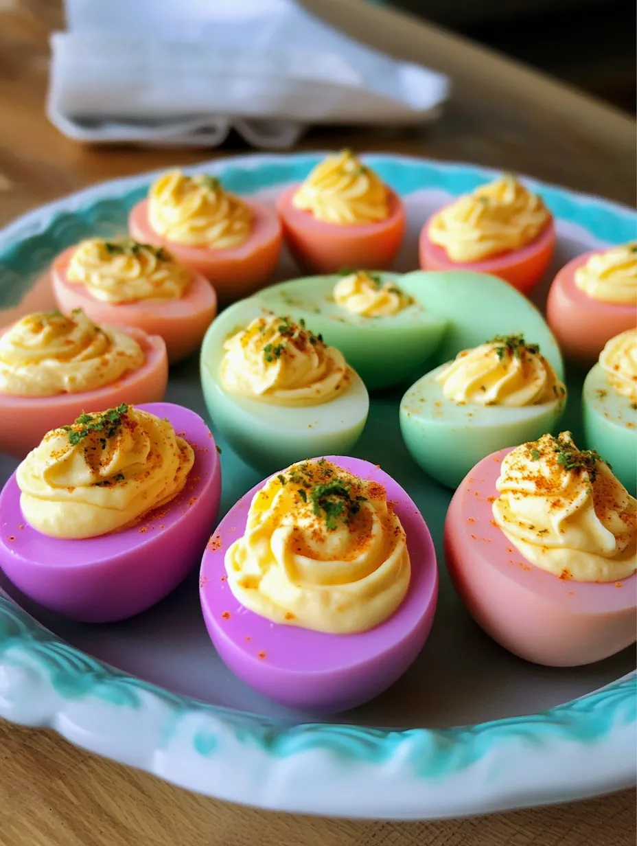 Fun Homemade Deviled Eggs