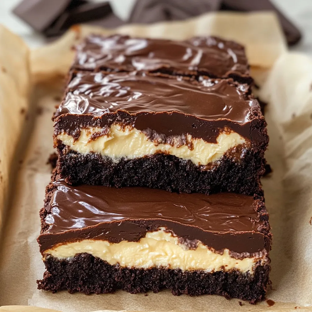 Irish cream dessert bars