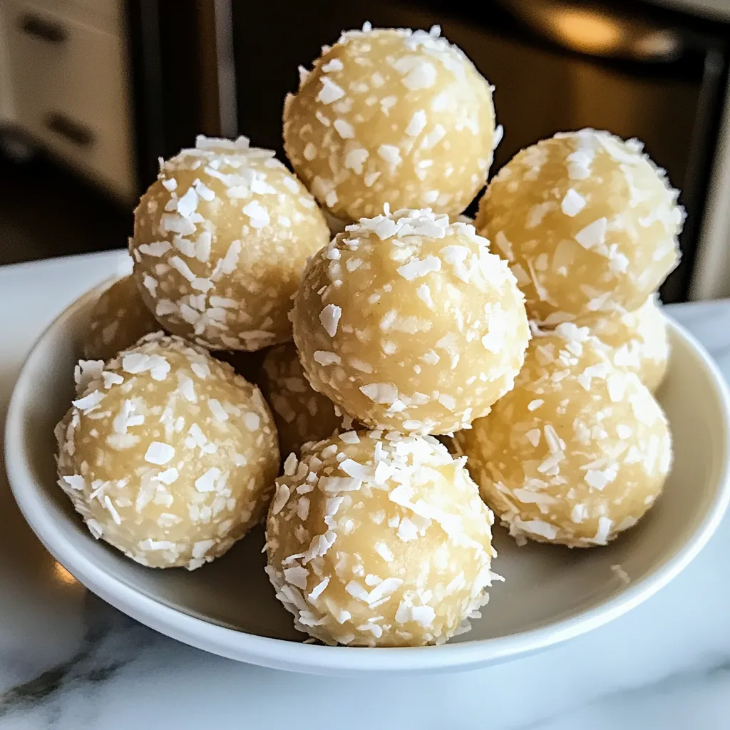 Lemon Coconut Energy Bites