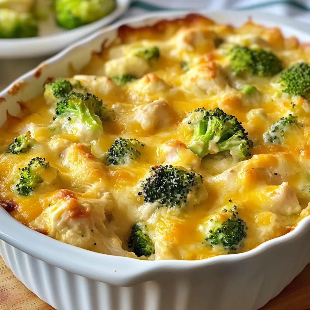 Easy Broccoli Chicken Casserole