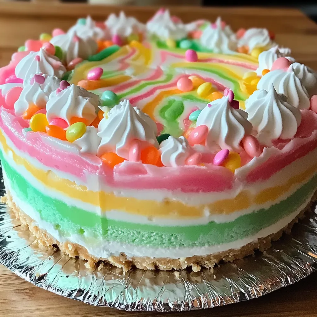 Easter No Bake Jello Pie Recipe
