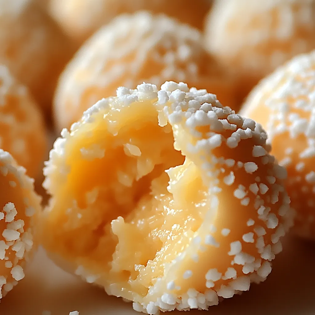 No Bake Orange Creamsicle Truffles Recipe