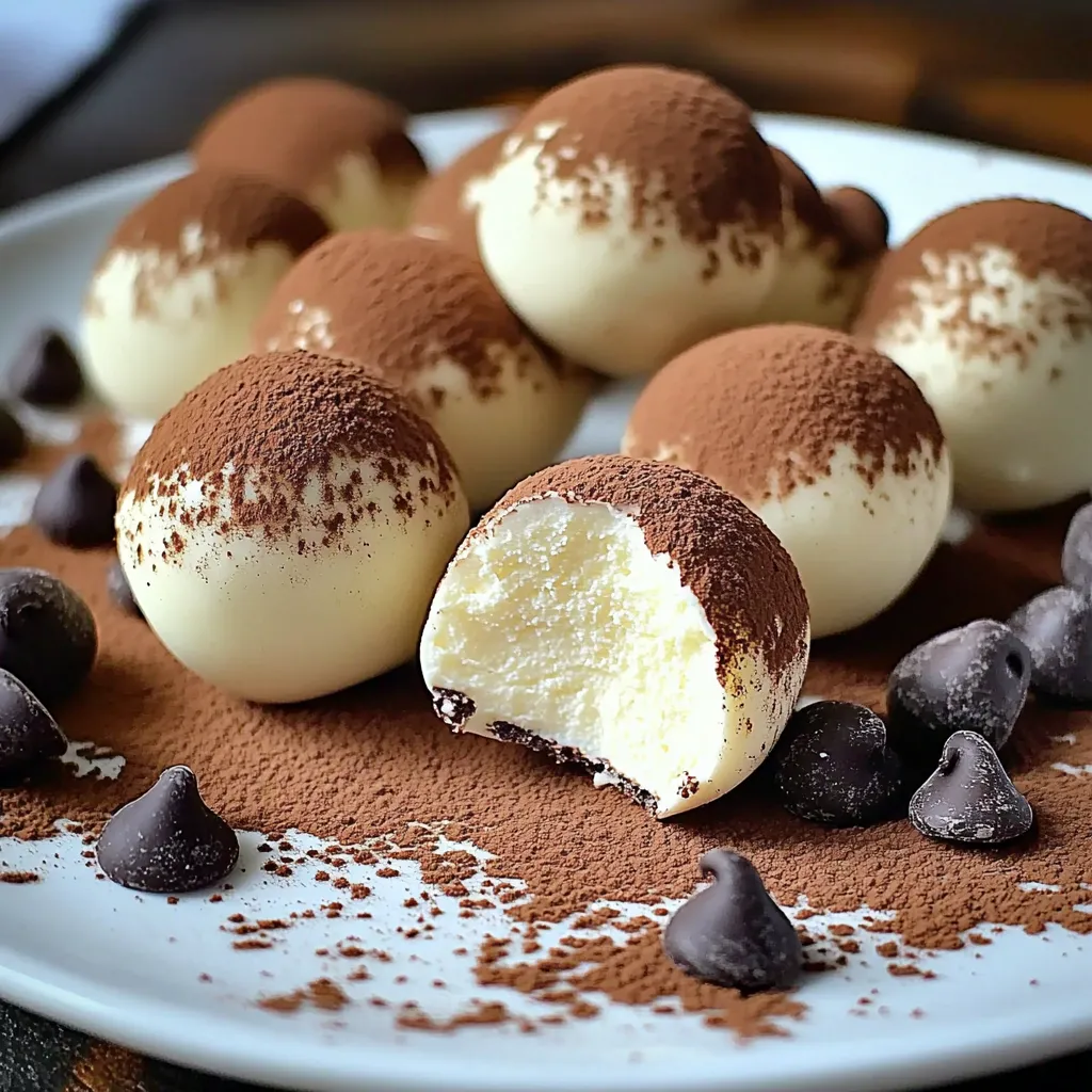 Tiramisu Truffles How-To