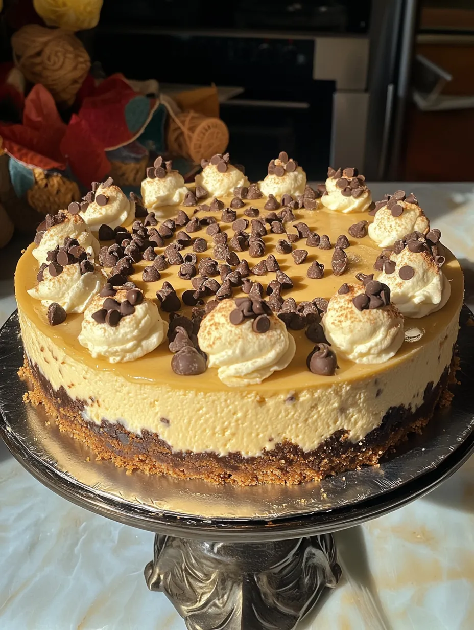 Chocolate Chip Cookie Cheesecake