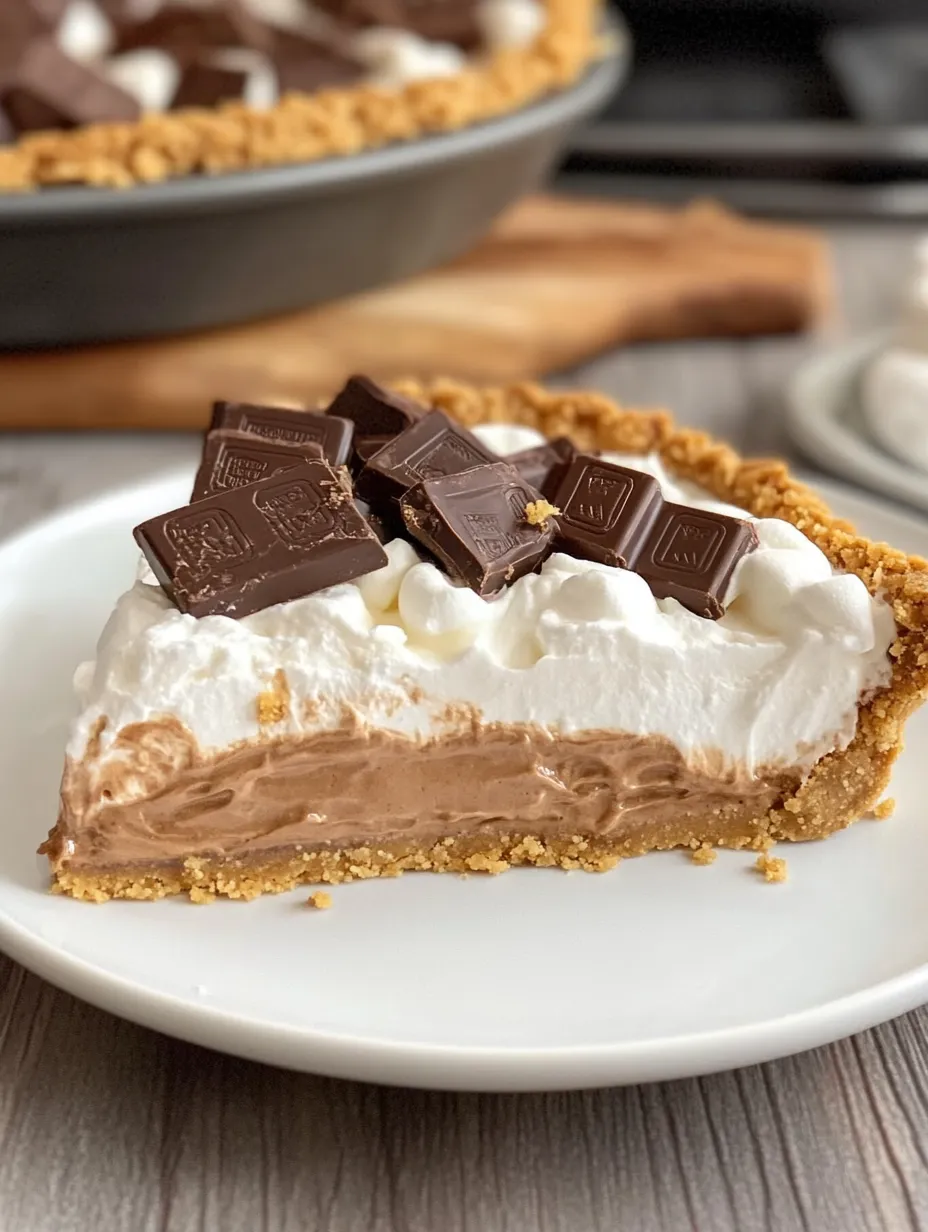 Homemade Smores Pie