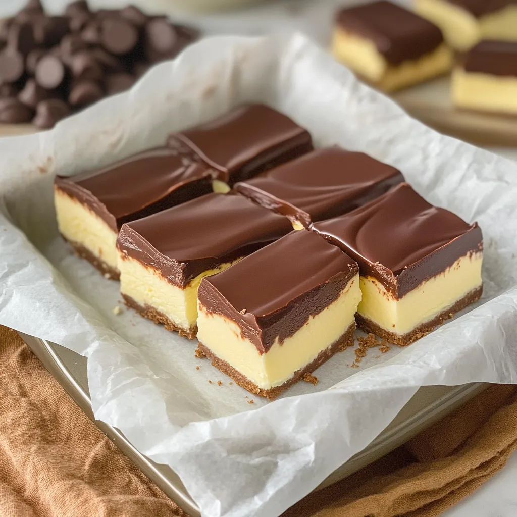 Close-up view of Boston Cream Pie Fudge candy