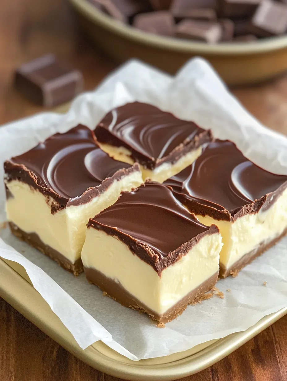 No-Fuss Boston Cream Pie Fudge