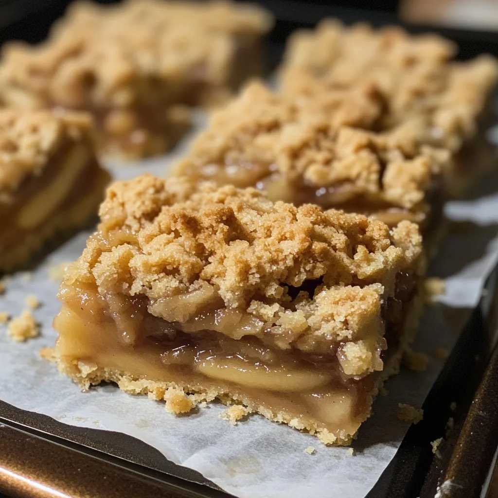 Cozy Apple Bars