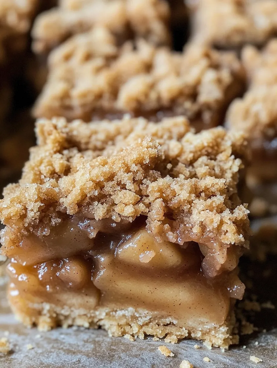 Homemade Apple Bar Squares